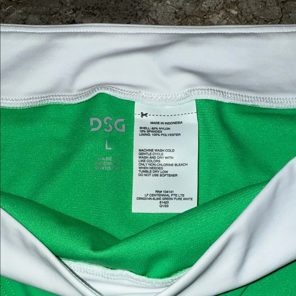 DSG Tomie Slime Green‎ and White Bikini Bottom